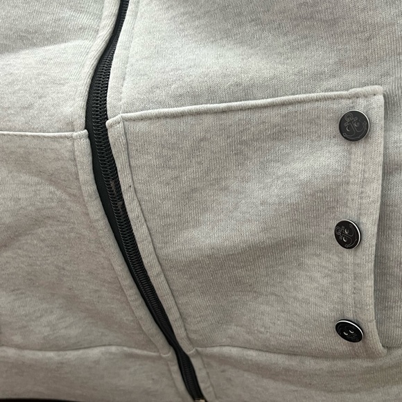 Plush zip up hoodie jacket - Picture 7 of 7